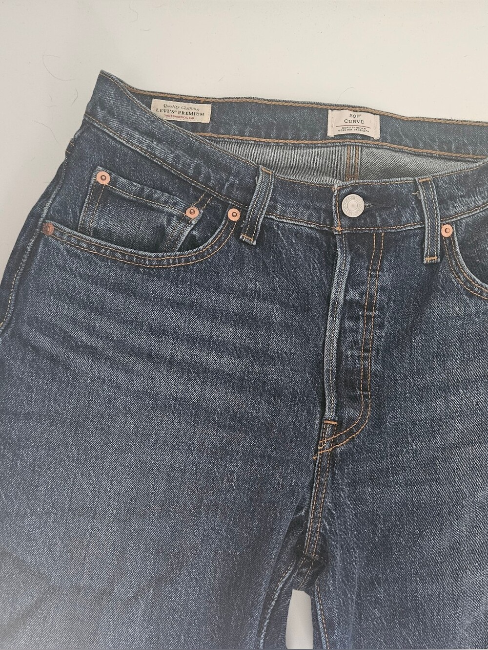 Levi's High-Rise Dark Indigo Women's Jeans